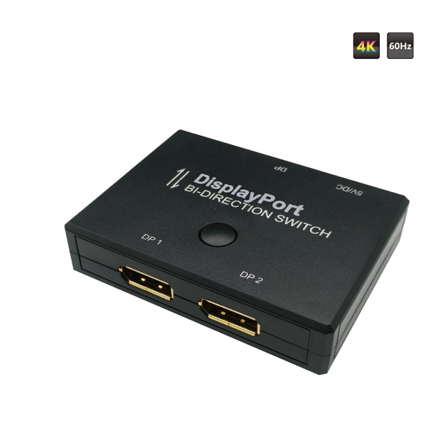 DisplayPort 1x2, 2x1 Bi-direction Switch 1