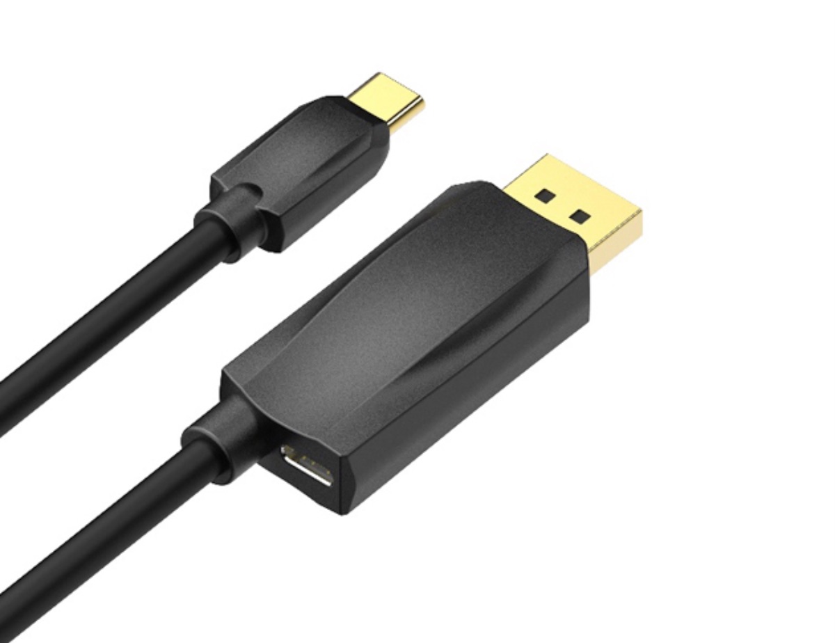 TYPE C TO DP + PD CABLE