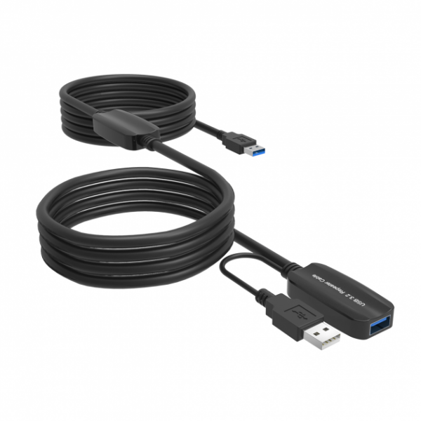 USB 3.2 A (M) to A (F) Repeater Cable (5M / 10M)