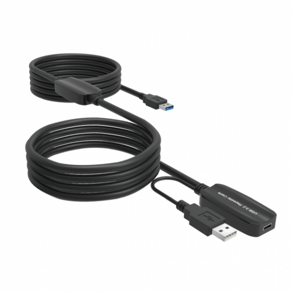 USB 3.2 A (M) to TYPE C (F) Repeater Cable (5M / 10M)